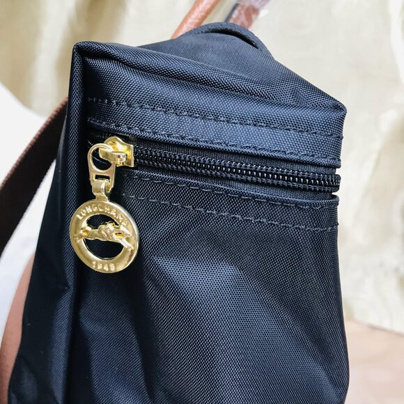 LONGCHAMP Mini Le Pliage Backpack In black - Picture 4 of 9